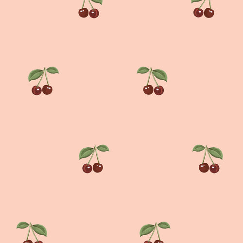 Papel de Parede Little Cherries – Dekornik – imagem 1