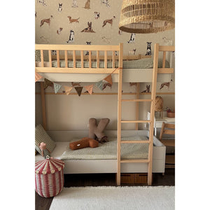 Papel de Parede Dogs are The Best Beige with Dots – Dekornik – imagem 2