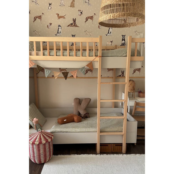 Papel de Parede Dogs are The Best Beige with Dots – Dekornik – imagem 2