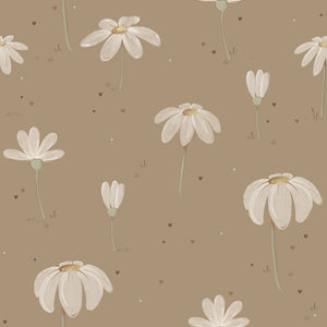 Papel de Parede Fairytale Beige Meadow – Dekornik – imagem 1