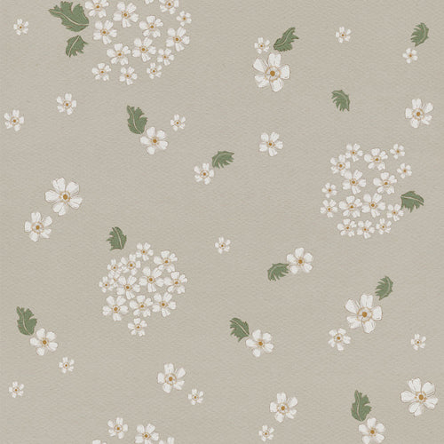 Papel de Parede White Bouquets – Dekornik – imagem 1