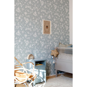 Papel de Parede Lace Meadow Blue – Dekornik – imagem 3