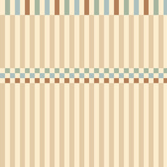 Papel de Parede Stripes nostalgia vintage colours – Dekornik – imagem 1
