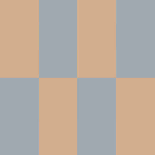 Papel de Parede Stripes blue beige Upside down – Dekornik – imagem 1