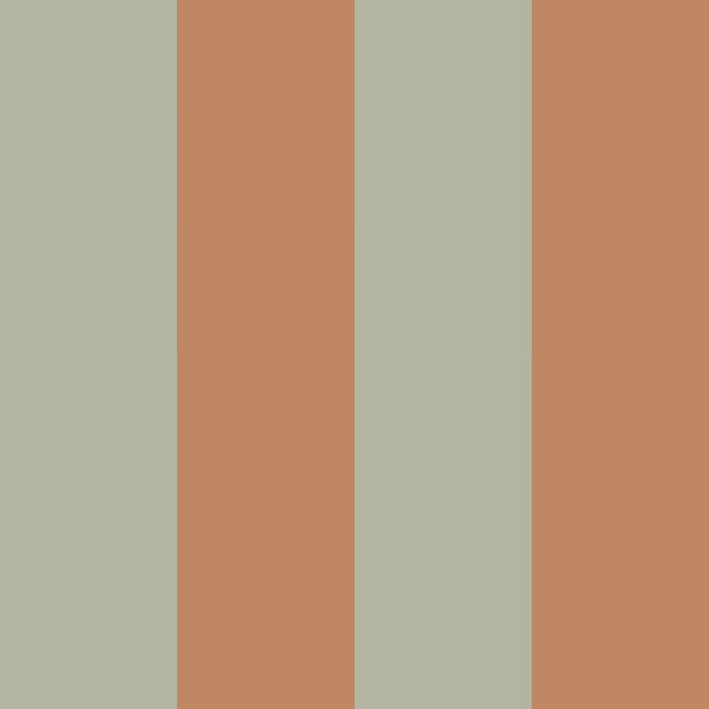 Papel de Parede Stripes green brown – Dekornik – imagem 1