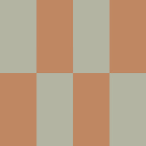Papel de Parede Stripes green brown Upside down – Dekornik – imagem 1