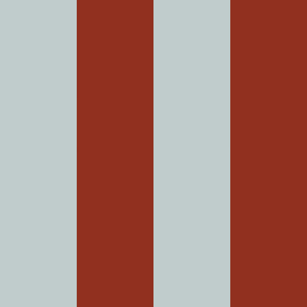 Papel de Parede Stripes blue red – Dekornik – imagem 1
