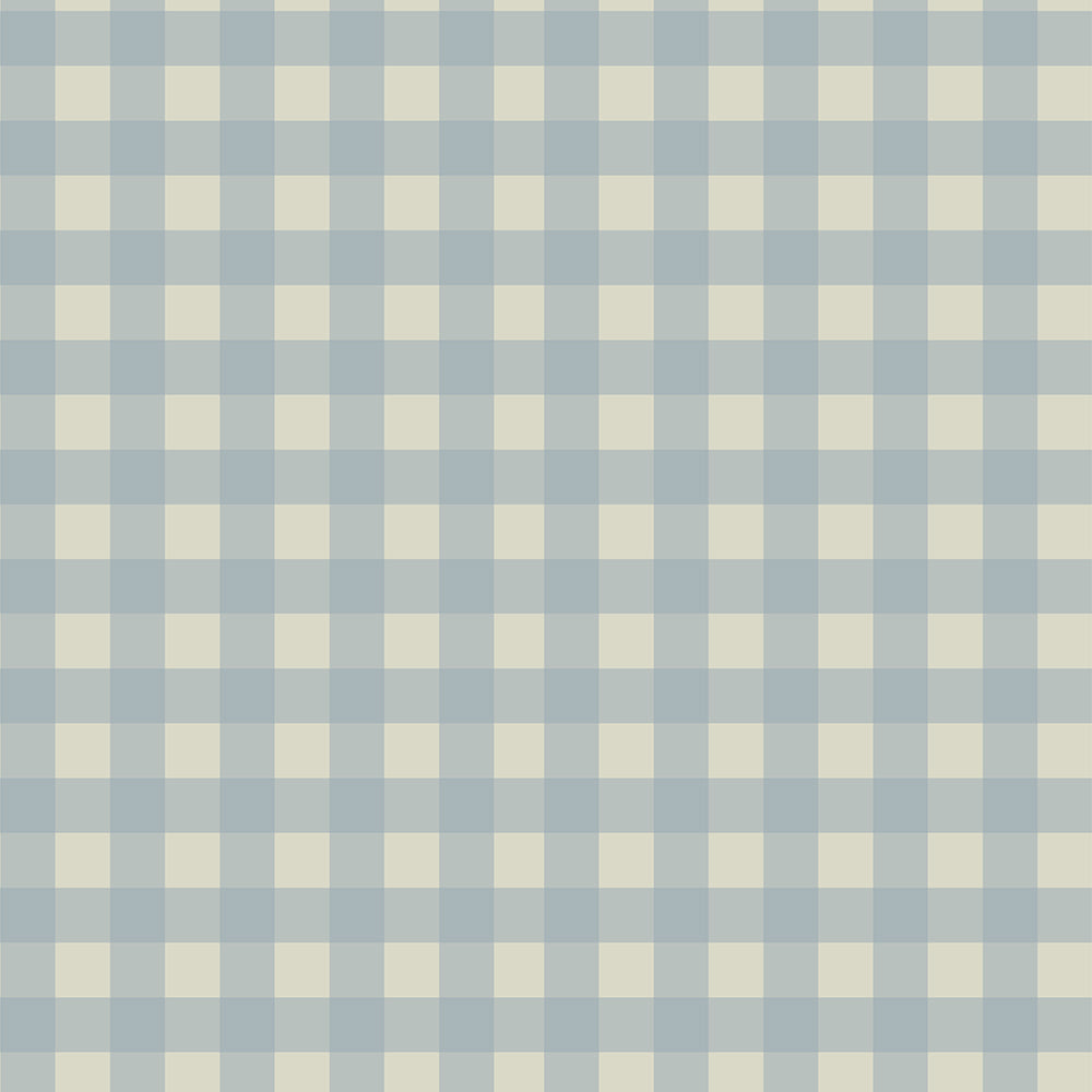 Papel de Parede Check minimini green blue – Dekornik – imagem 1