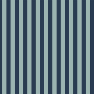 Papel de Parede Wide stripes 2 shades of blue – Dekornik – imagem 2