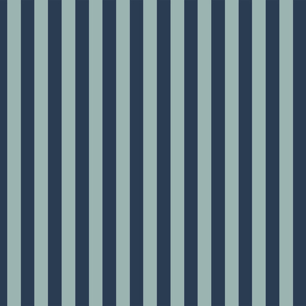 Papel de Parede Wide stripes 2 shades of blue – Dekornik – imagem 2