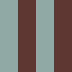 Papel de Parede Wide stripes classy brown and mint – Dekornik – imagem 1