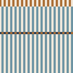 Papel de Parede Stripes happy blue and honey – Dekornik – imagem 1