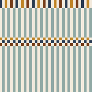 Papel de Parede Stripes happy green and 3 colours – Dekornik – imagem 1
