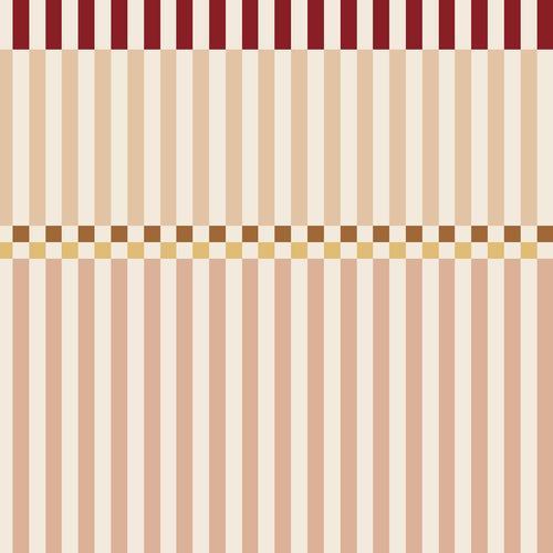 Papel de Parede Stripes happy cherry pink – Dekornik – imagem 1