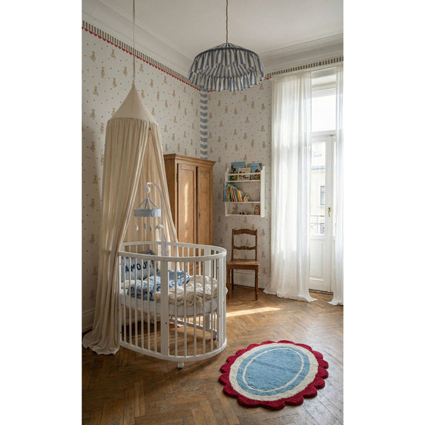 Papel de Parede Teddy bears with ornament – Dekornik – imagem 2
