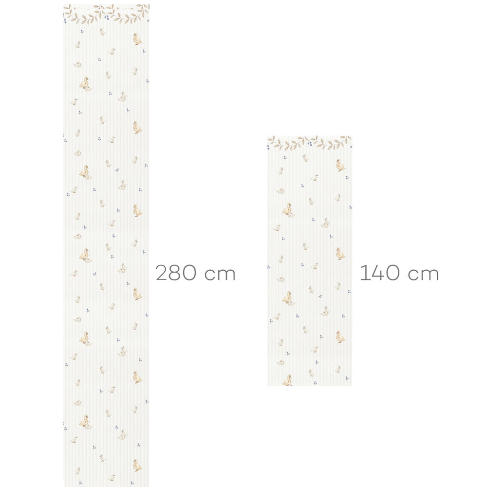 Papel de Parede Ducklings with ornaments – Dekornik – imagem 1