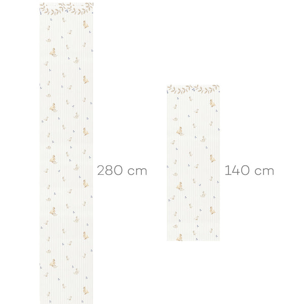 Papel de Parede Ducklings with ornaments – Dekornik – imagem 2