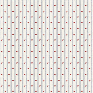 Papel de Parede Hearts and stripes morning – Dekornik – imagem 3
