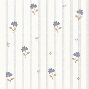 Papel de Parede Delicate retro flowers – Dekornik – imagem 1