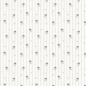 Papel de Parede Delicate retro flowers – Dekornik – imagem 2