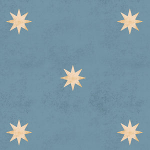 Papel de Parede Classy stars blue – Dekornik – imagem 1