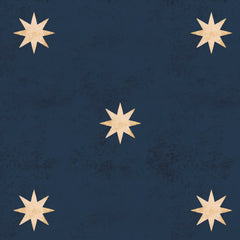 Papel de Parede Classy stars navy blue – Dekornik – imagem 1