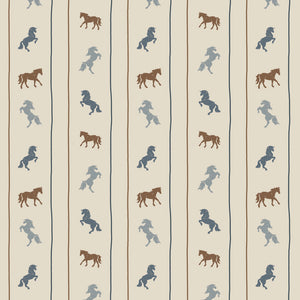 Papel de Parede Delicate horses with stars – Dekornik – imagem 3