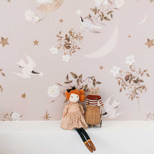 Papel de Parede Birds In The Night Sky – Dekornik – imagem 7