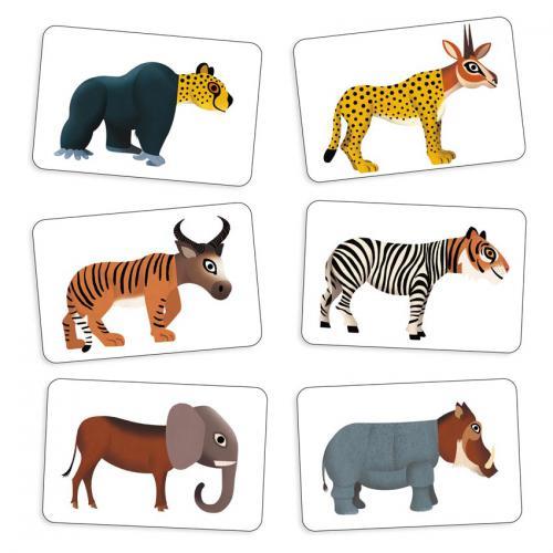 Djeco Anijumble – Jogo de Cartas de Observação e Rapidez