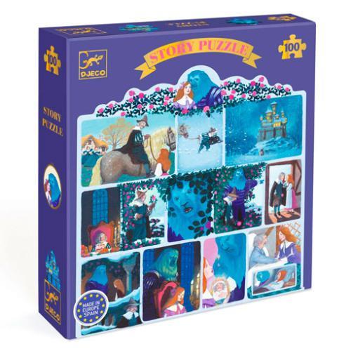 Djeco A Bela e o Monstro – Puzzle 100 Peças