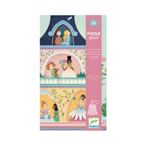 Djeco A Torre da Princesa – Puzzle Gigante 36 Peças