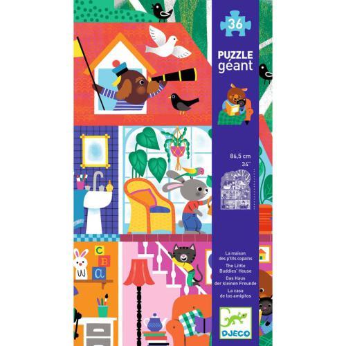 Djeco A Casa dos Amigos – Puzzle Gigante 36 Peças