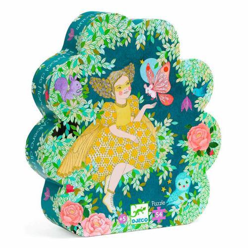 Djeco Árvore da Flora – Puzzle Silhueta 54 Peças