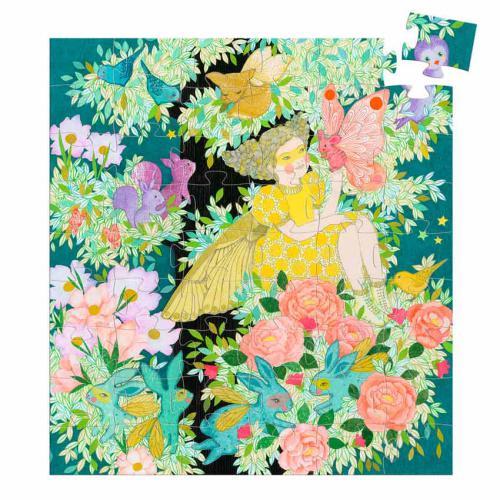 Djeco Árvore da Flora – Puzzle Silhueta 54 Peças