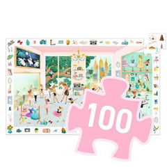 Djeco A Escola de Dança – Puzzle de Observação 100 Peças