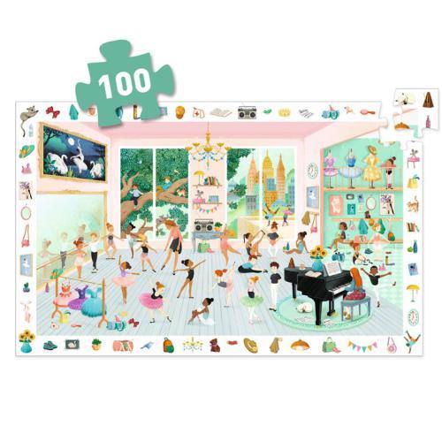 Djeco A Escola de Dança – Puzzle de Observação 100 Peças