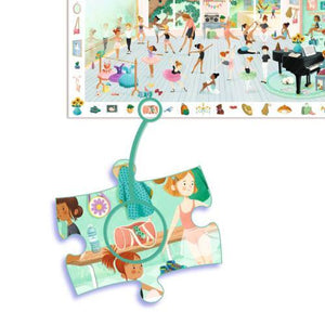 Djeco A Escola de Dança – Puzzle de Observação 100 Peças