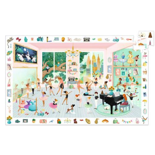 Djeco A Escola de Dança – Puzzle de Observação 100 Peças