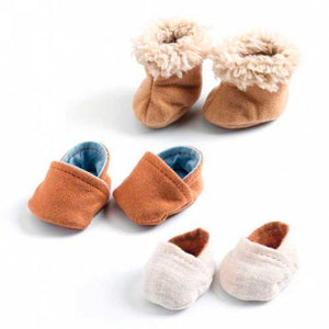 Djeco 3 Pares de Sapatinhos p/ Bonecos