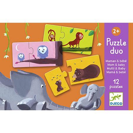 Puzzle Duo – Mãe e Bebé | Djeco