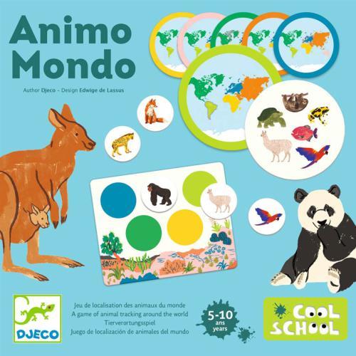 Djeco Animo Mondo — Jogo de Loto dos Animais do Mundo