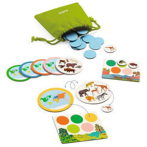 Djeco Animo Mondo — Jogo de Loto dos Animais do Mundo