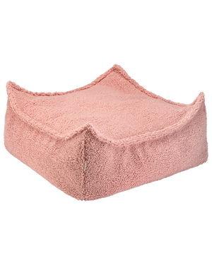 Square Ottoman Wigiwama cor Guava
