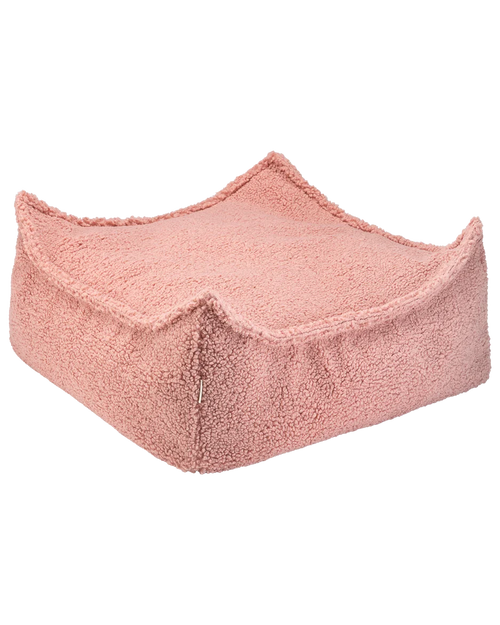 Square Ottoman Wigiwama cor Guava