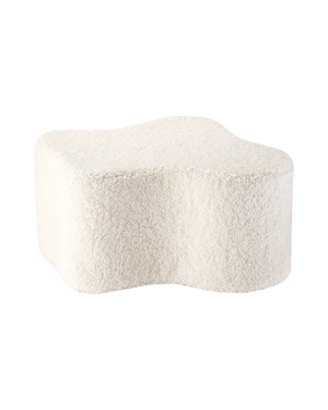 Cloud Pouffe Cream White – Wigiwama