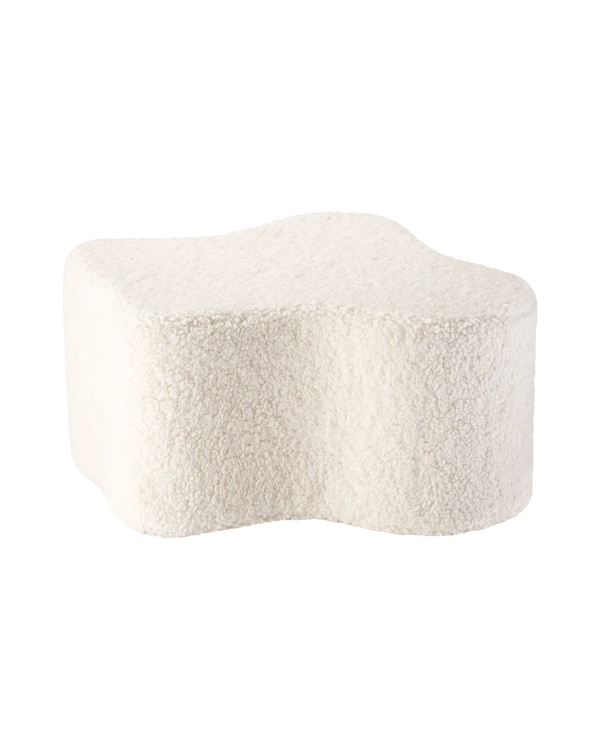 Cloud Pouffe Cream White – Wigiwama