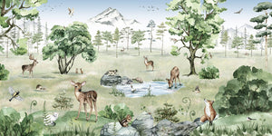 Mural Deer Forest | Kikki Belle – Summer