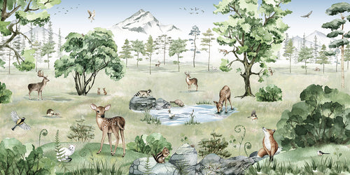 Mural Deer Forest | Kikki Belle – Summer