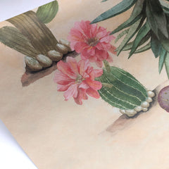 Mural Desert — Areia Sian Zeng — detalhe do padrão