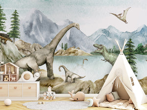 Mural Dino Dreams | Kikki Belle – Kikki Belle – imagem 5